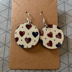 Heart Patterned Earrings